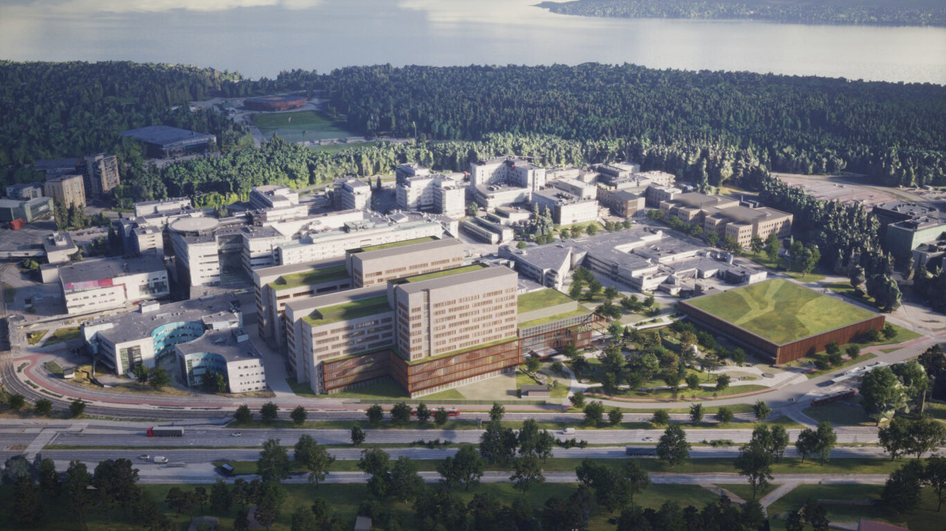 Taysin uudistamisohjelman havainnekuva, työyhteenliittymä ManU