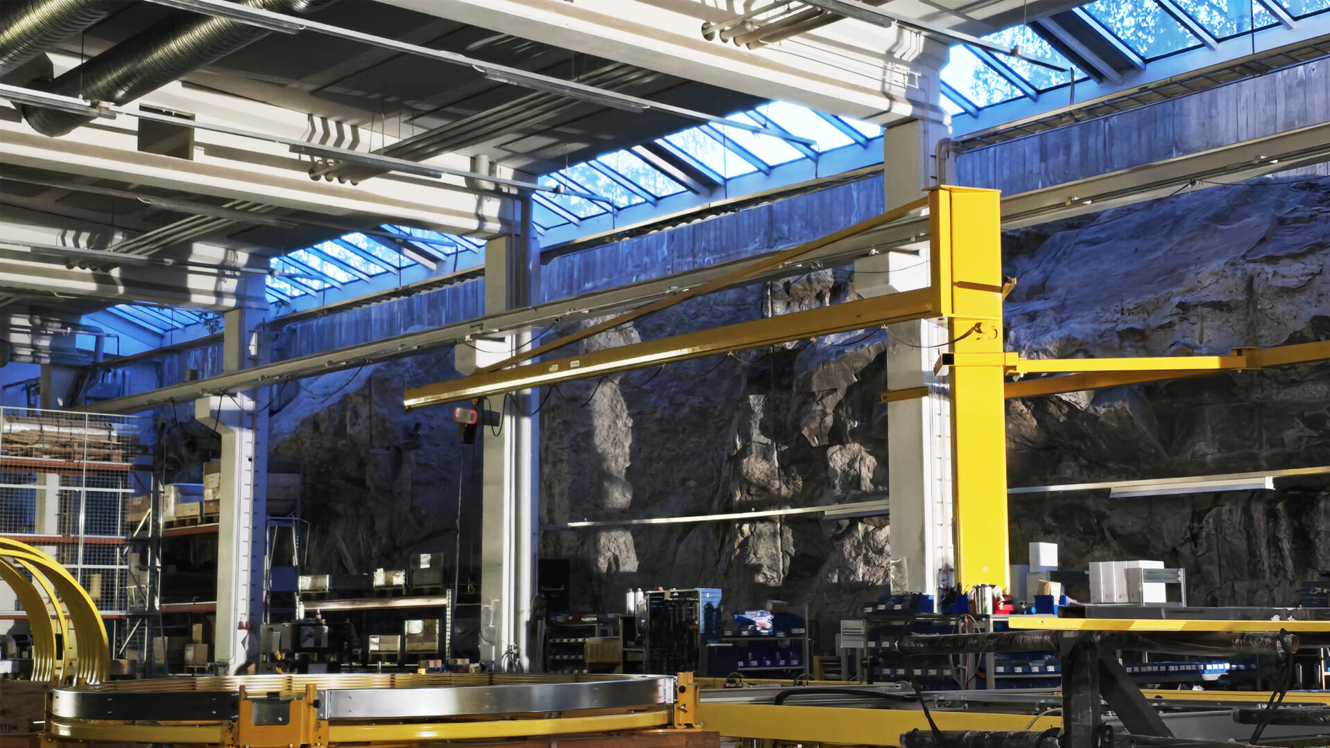 The production facility at Signode Finland.