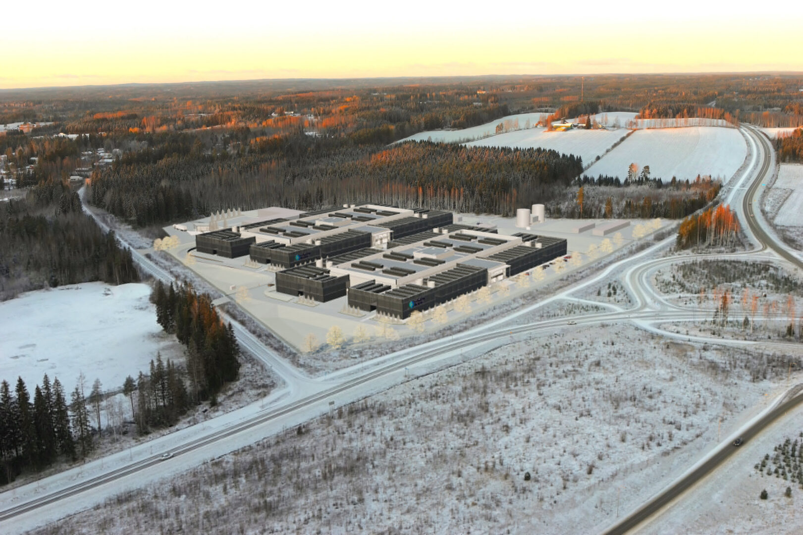 Compute Nordic Finland data center image: Granlund